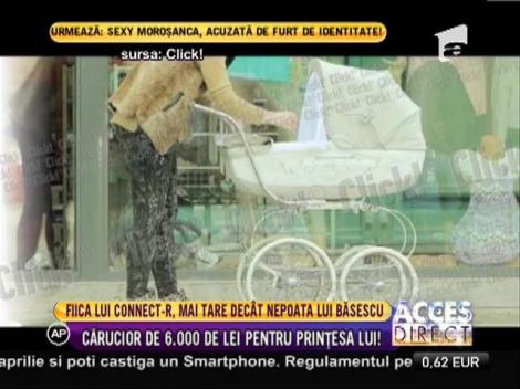 Connect-R a cumpărat un cărucior de 6.000 de lei pentru fiica sa!