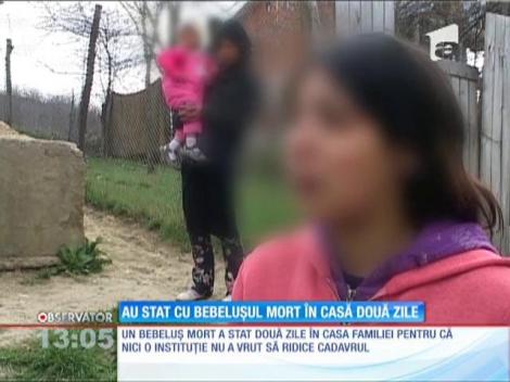 O familie din Vrancea a stat bebeluşul mort in casă timp de două zile