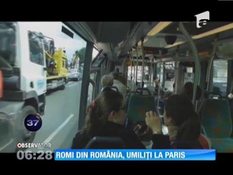 Rromi din România, umiliţi la Paris