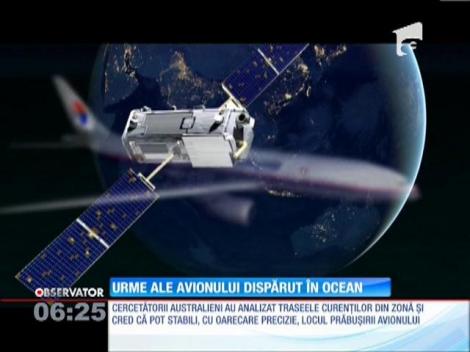 O echipă de cercetători din Australia crede că a stabilit locul prăbuşirii avionului malaezian