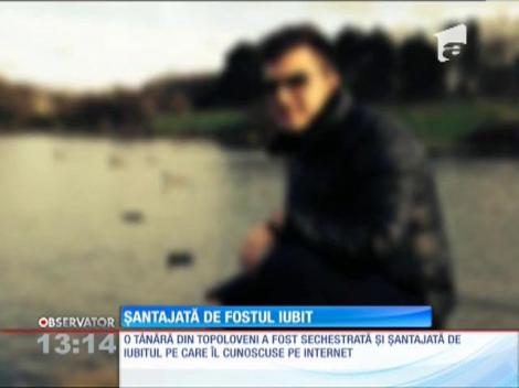 O femeie, şantajată de fostul iubit