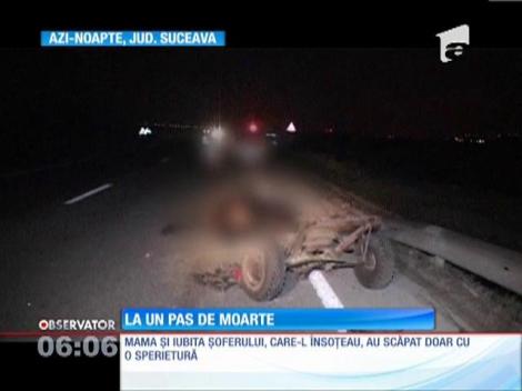 La un pas de moarte din cauza unui căruţaş inconştient