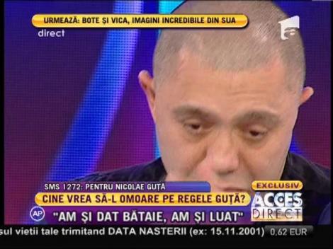 Nicolae Guţă:  "Am fentat moartea de multe ori. Mi-a trecut un glonţ pe lângă tâmplă!"