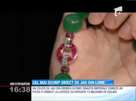 Cel mai scump obiect de jad din lume