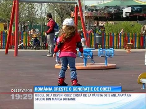 România creşte o generaţie de obezi