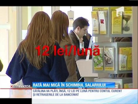 Rată mai mică în schimbul salariului
