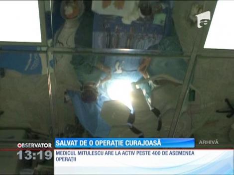 Tânăr, salvat de o operație curajoasă