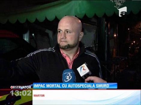 Impact mortal cu autospeciala Smurd