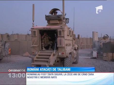 Români atacați de talibani