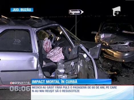 Impact mortal în curbă