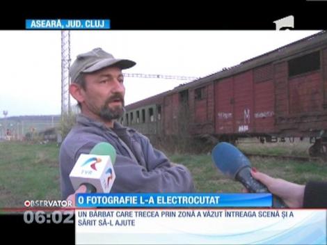 O fotografie l-a electrocutat