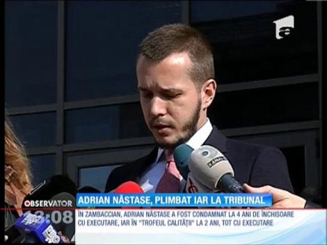 Adrian Năstase, plimbat din nou la tribunal