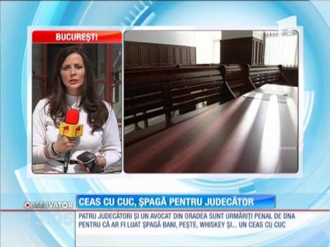 Un judecător de la Curtea de Apel Oradea a fost pus sub urmărire penală după ce a luat şpagă