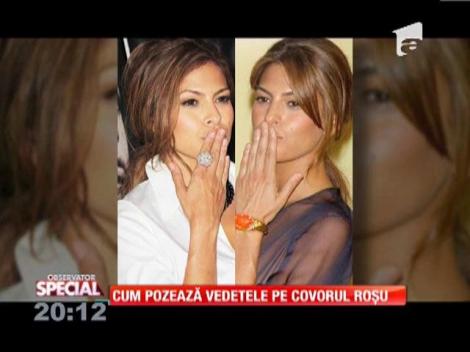 Special! Cum pozează vedetele pe covorul roșu