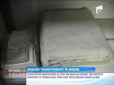 Deșeuri transformate &icirc;n minuni