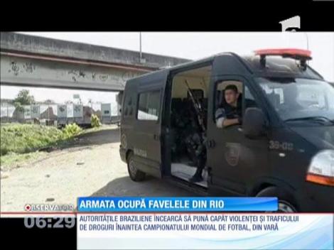 Armata braziliană a ocupat una din cele mai mari favele din Rio de Janeiro
