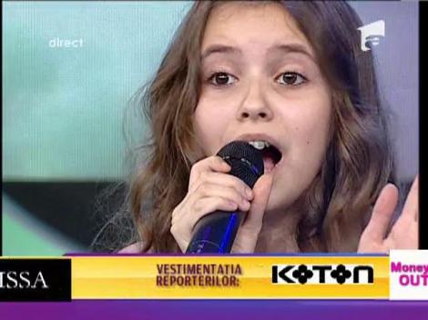 Ana Maria Neaţu cânta celebra melodie "Caruso"