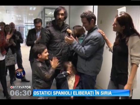 Doi jurnalişti spanioli luaţi ostatici în Siria au fost eliberaţi