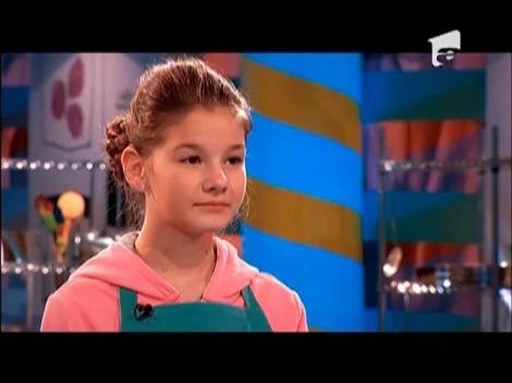 Luiza Zob, o concurentă cu aspirații de vedetă: ”Sunt sigură că voi fi cea mai frumoasă de la Junior Chef!”