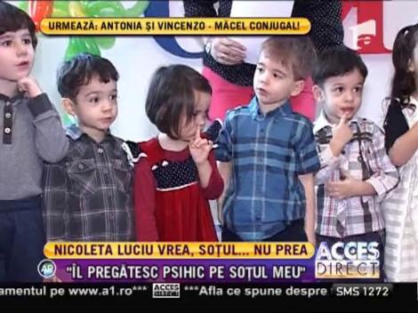 Nicoleta Luciu mai vrea copii, Zsolt nu