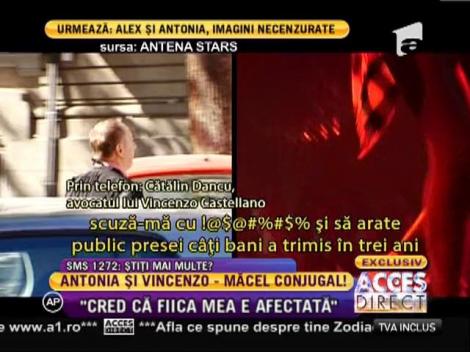 Antonia și fostul soț, MĂCEL conjungal! Avocatul lui Vincenzo scoate la iveală detalii șocante despre artistă!