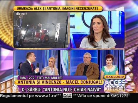 Cristian Sârbu, avocat: ”Antonia a tratat prea lejer subiectul custodiei”