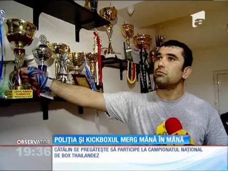 Un poliţist din Capitală, luptător de elită