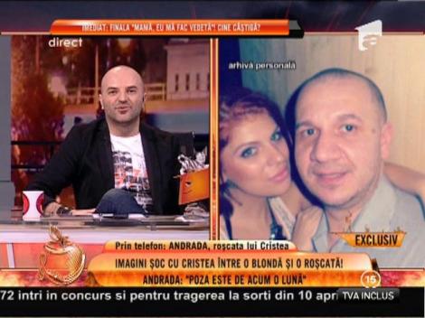 Andrada, roșcata lui Cristea: ”Ne-am întâlnit accidental în club cu Adrian Cristea”