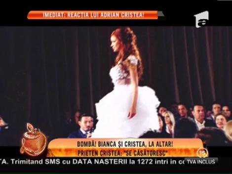 Prietenul lui Cristea: ”Bianca și Cristea se iubesc. Cred că se vor căsători!”