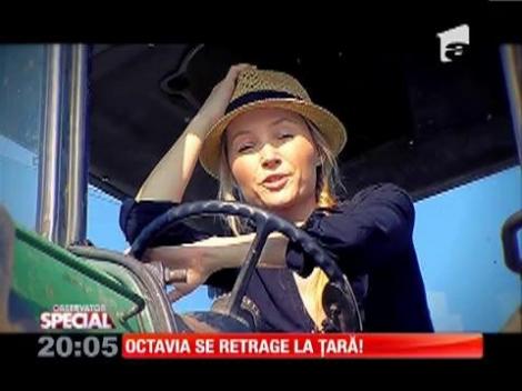 Special! Octavia Geamănu se retrage la țară!