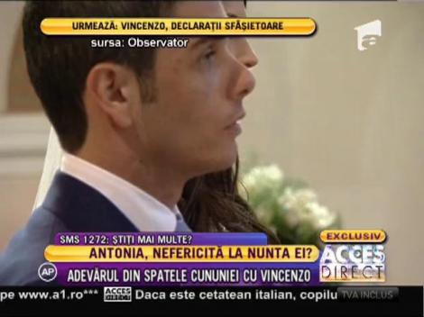 Antonia, nefericită la nunta ei? Imagini de la evenimentul în care artista și-a unit destinul cu Vincenzo
