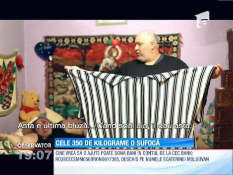 O femeie din Cavnic, Maramureş, se sufocă în propriul ei trup! Are 350 de kilograme