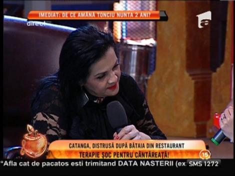 Cornelia Catanga își tratează depresia cu ajutorul psihologului