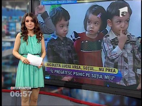 Nicoleta Luciu mai vrea copii