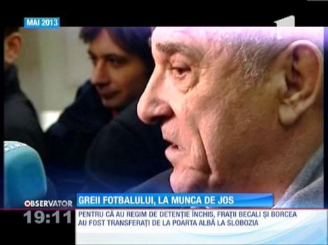 Fraţii Becali şi Cristi Borcea fac echipă şi la Slobozia