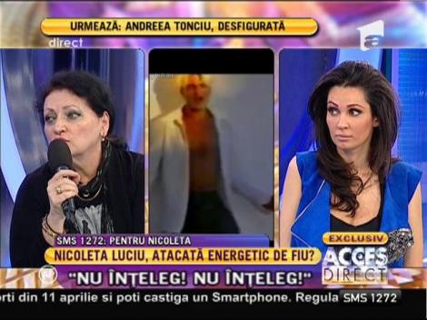 Luciu, atacată energetic de fiu?!