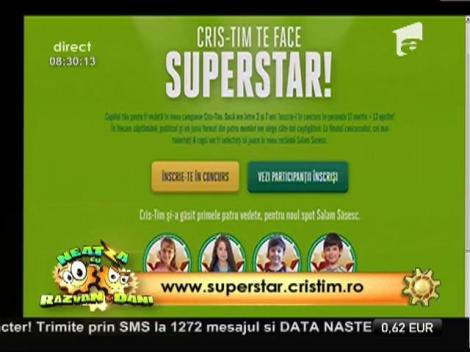 Cristim te face superstar!