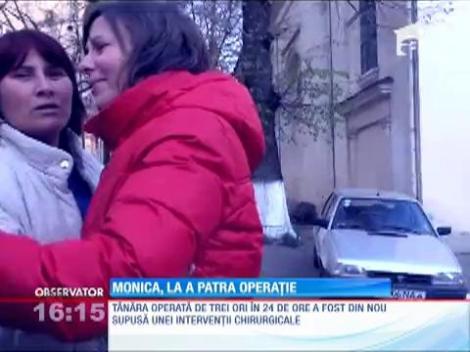 Monica, la a patra operatie