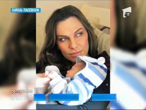 Anna Lesko, o mamă fericită