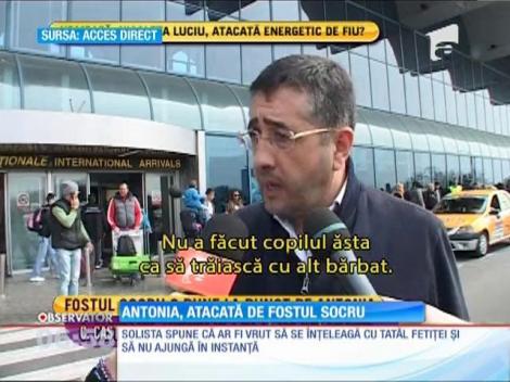 Antonia este atacată şi de fostul socru