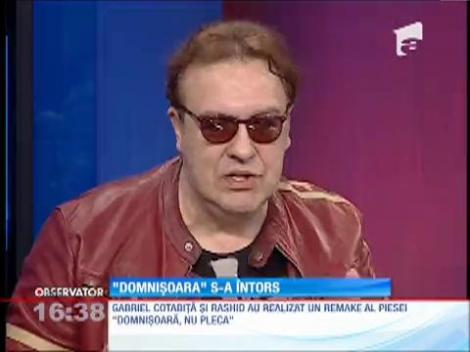 Gabriel Cotabiţă lansează "Domnişoară nu pleca"