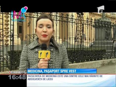 Medicina, pasaport spre vest