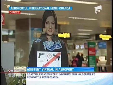 Holograme la Aeroportul Internaţional Henri Coandă