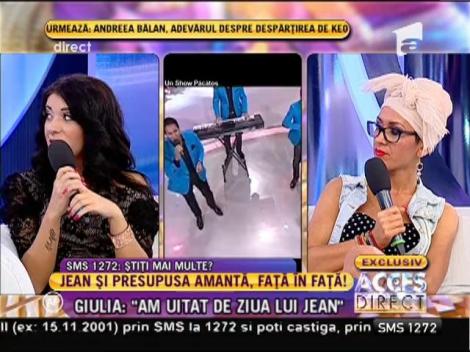 Mesaje interzise între Jean şi Giulia!