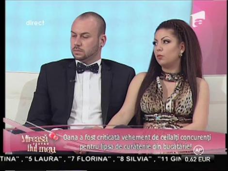 Oana este criticată pentru că nu face curățenie