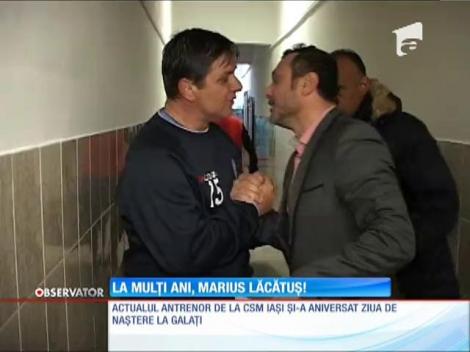 Marius Lăcătuș a împlinit 50 de ani