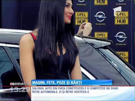 Fetele de la Salonul Auto din Capitală