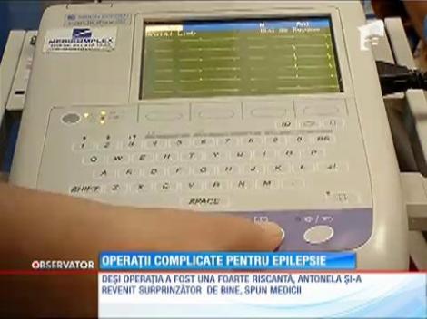 Operații complicate pentru epilepsie