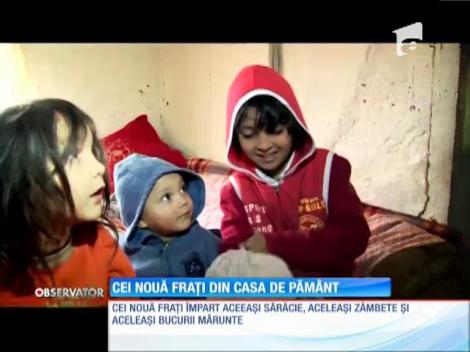 Cei 9 frați din casa de pământ