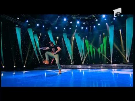 Dans: Ionuț Stoican pe scena "România Dansează"